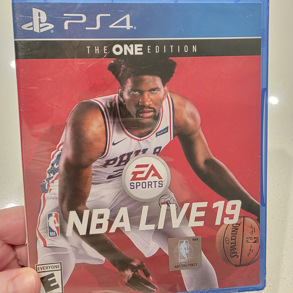NBA Live 19 PS4 The One Edition Sealed EA Sports Basketball Video Game